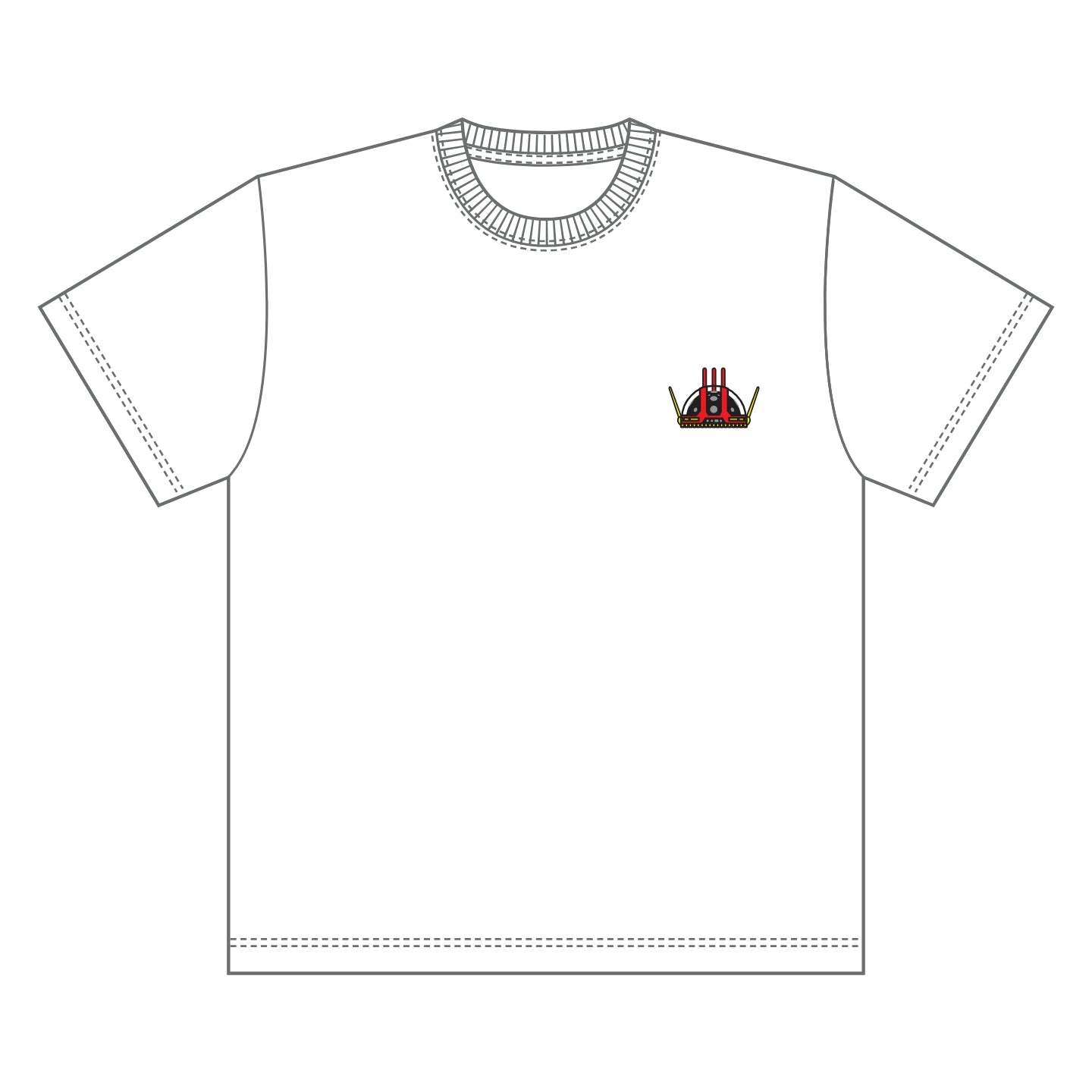 Tシャツ アナライザー 白