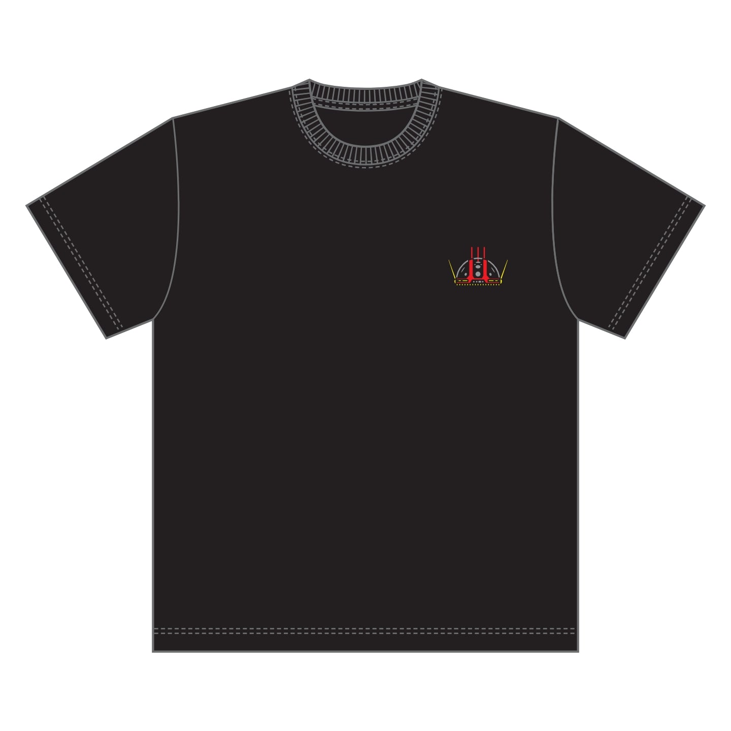 Tシャツ アナライザー 黒